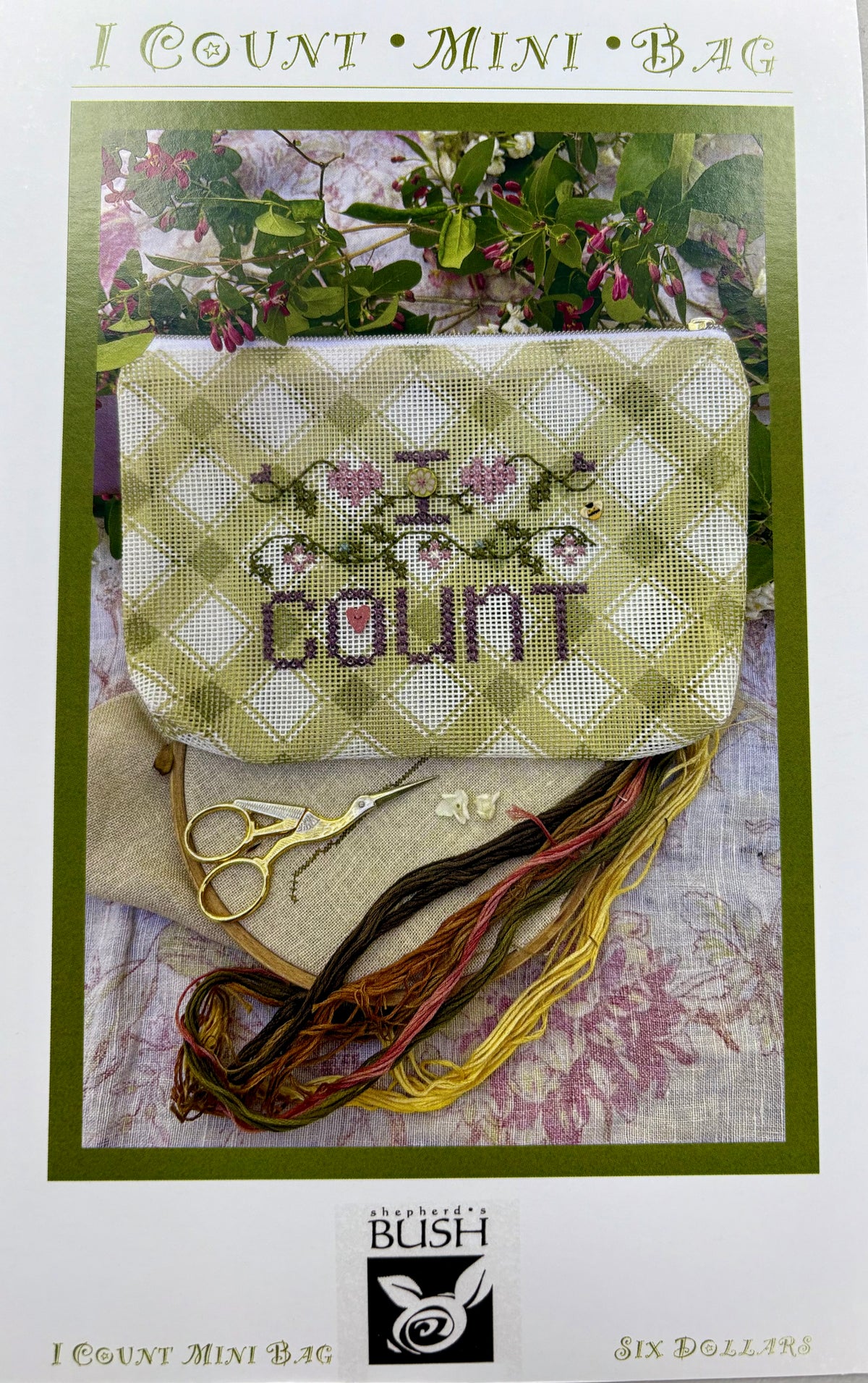 I Count Mini Bag by Shepherd&#39;s Bush - PAPER Pattern