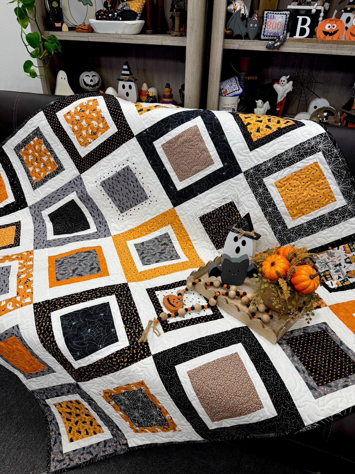 The Flip Side Quilt Kit using Hand-Picked Fabrics by Primrose Cottage