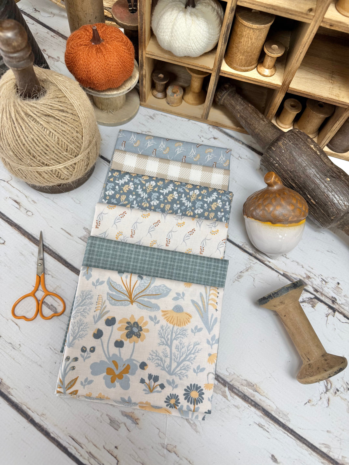 The Garden Bundle by Gail Pan for Henry Glass - 6 Piece Fat Quarter Bundle