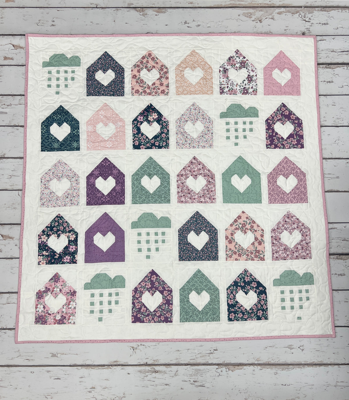 Silver Lining Quilt Kit Using Buds &amp; Butterflies By Cayla Taylor Designs for Riley Blake - Includes Pattern