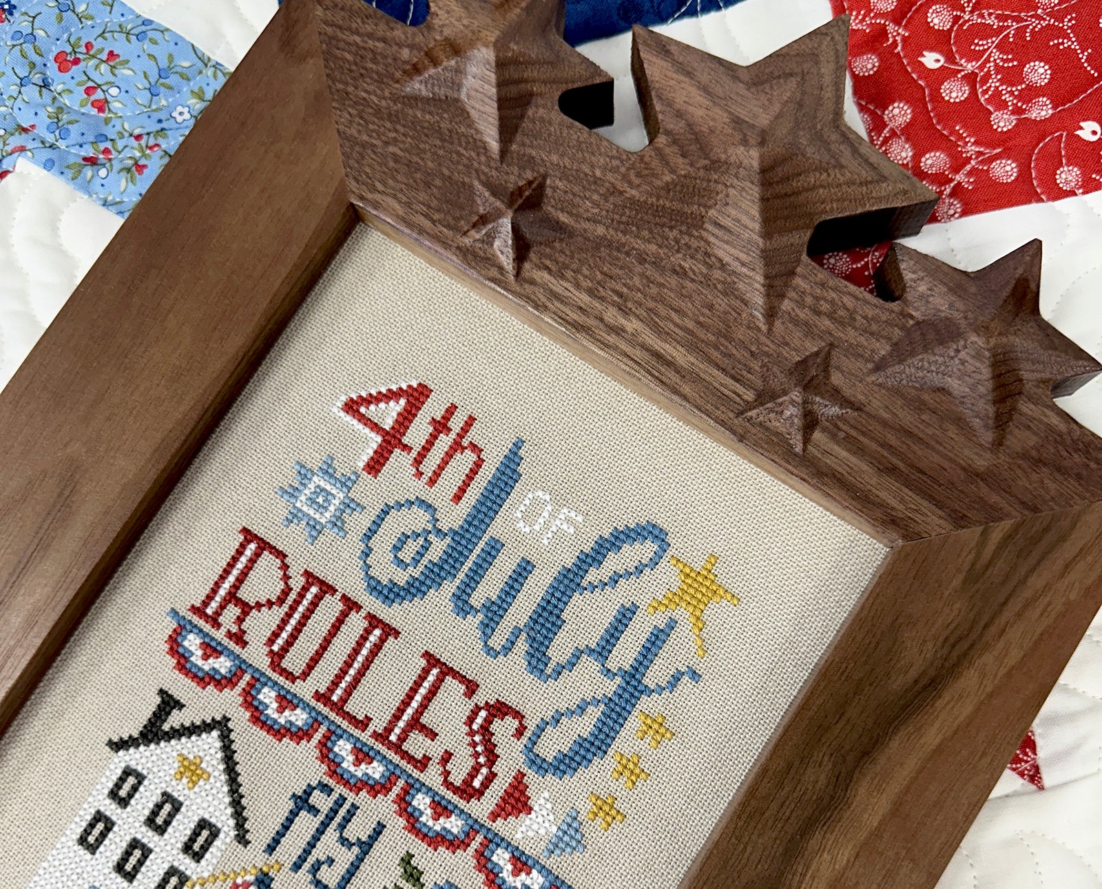 Summer Swan Cross Stitch by Lucy Beam - Paper Pattern - Primrose Cottage