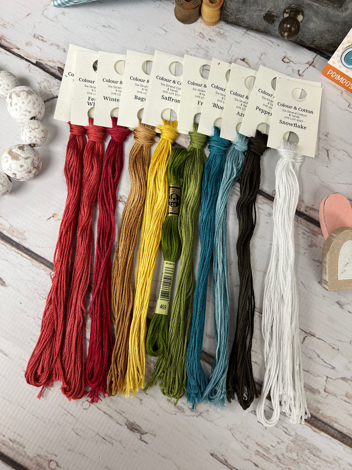 Master Floss Pack for Stitching Rules, Stitching Quaker, &amp; Stitching Quilt