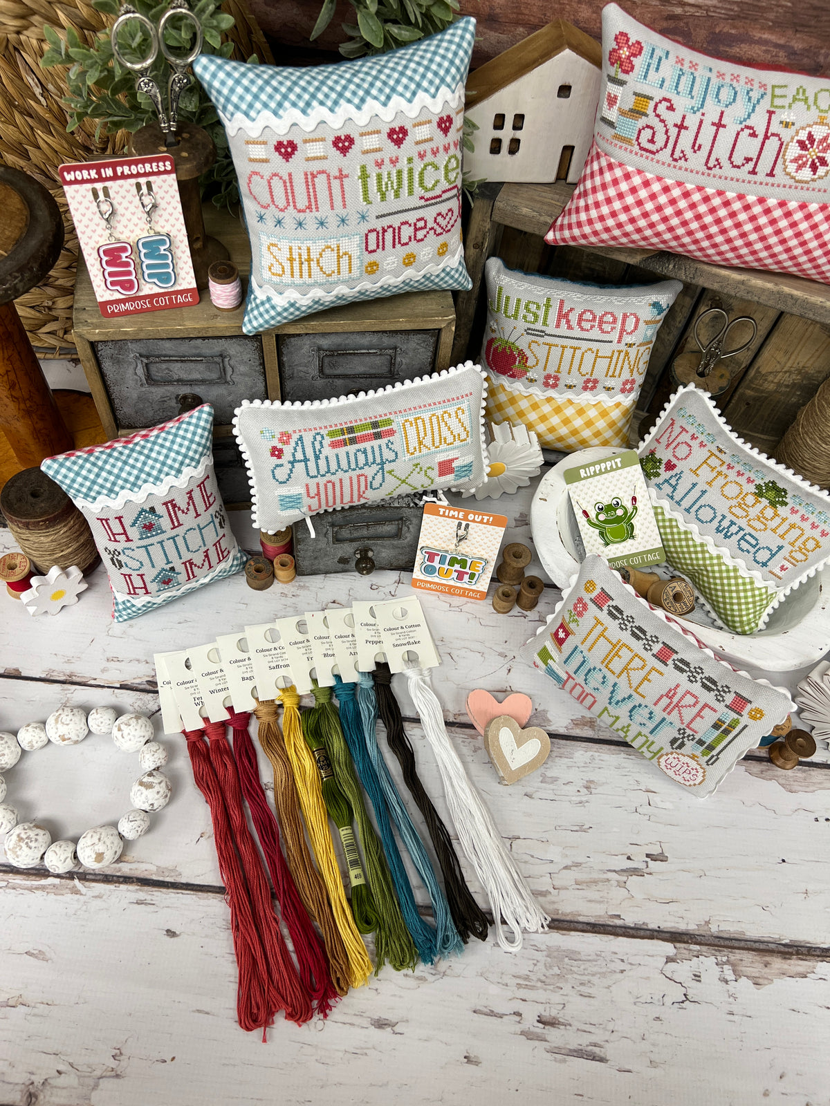 Master Floss Pack for Stitching Rules, Stitching Quaker, &amp; Stitching Quilt