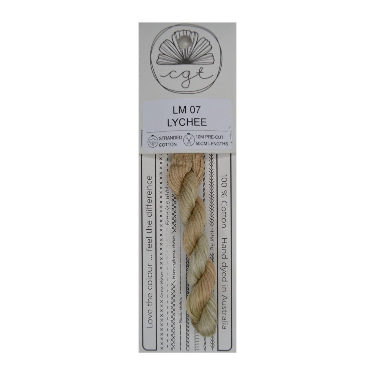 Lychee Stranded - Cottage Garden Threads Cotton Floss #LM07
