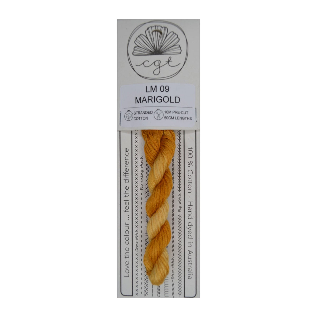 Marigold Stranded - Cottage Garden Threads Cotton Floss #LM09