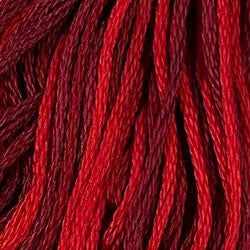 Vibrant Reds - Valdani 6 Ply Floss #M43