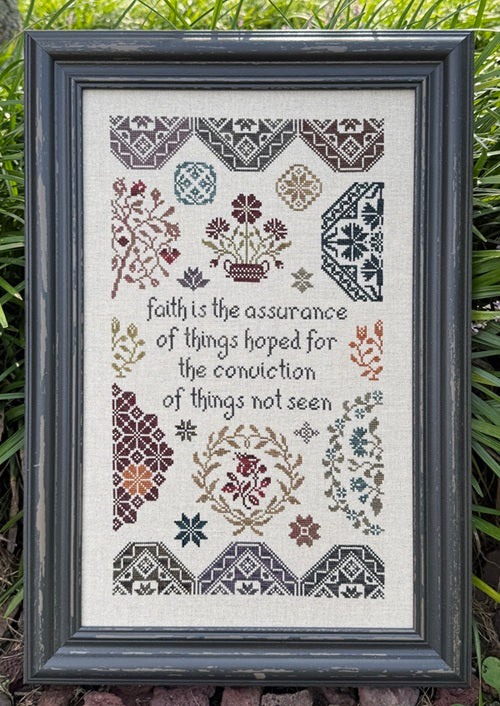 Quaker Assurance Cross Stitch by My Big Toe Designs - My Big Toe Designs - Paper Pattern