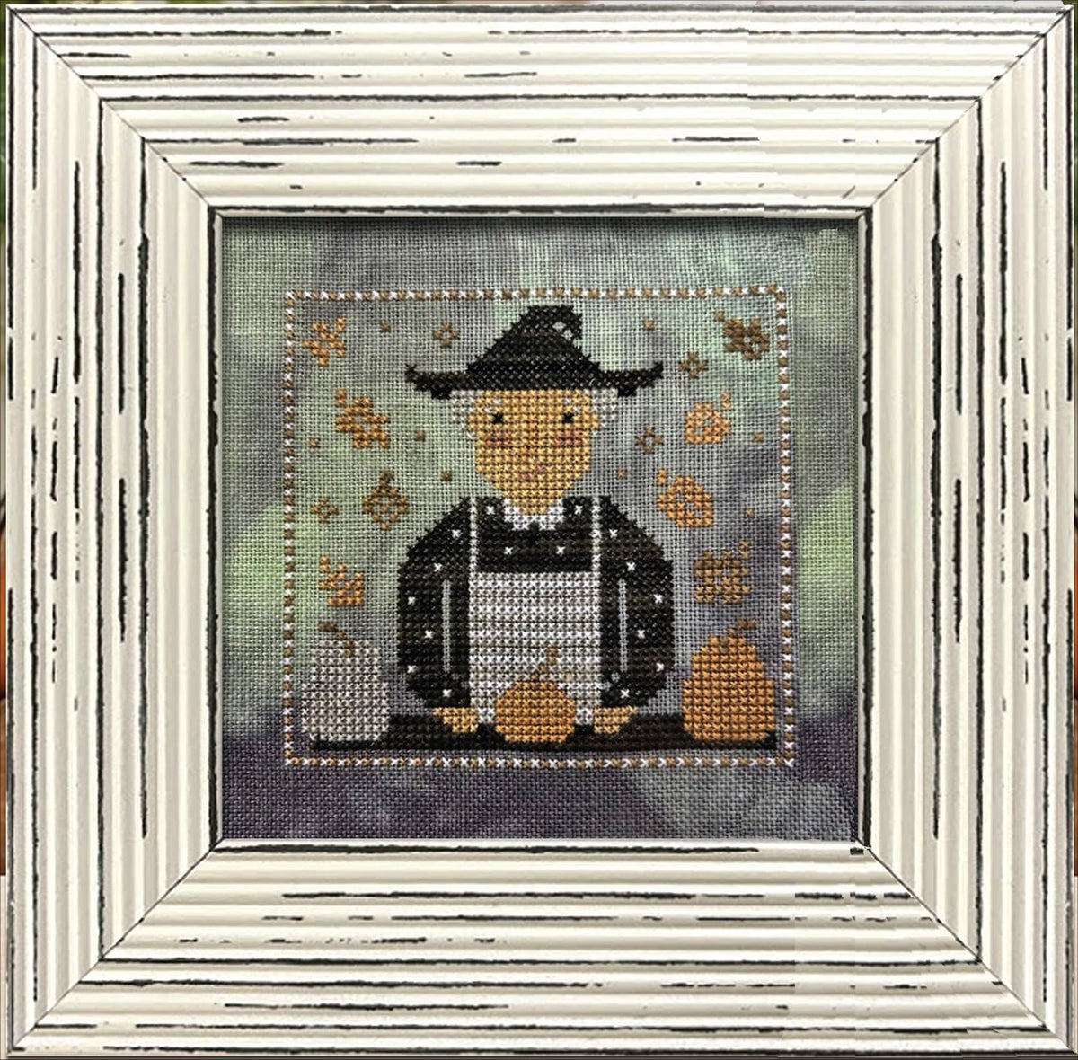 PRE-ORDER - Witch's Pumpkin Market Cross Stitch by by StitchyPrincess - Paper Pattern