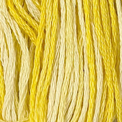Sunshine - sunny yellows - Valdani 6 Ply Floss #O551