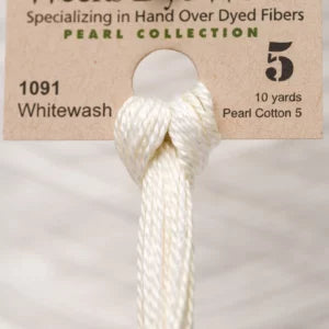Whitewash - Weeks Dye Works Pearl Cotton #P5-1091