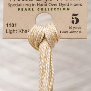 LightKhaki - Weeks Dye Works Pearl Cotton #P5-1101
