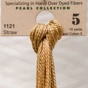 Straw - Weeks Dye Works Pearl Cotton #P5-1121