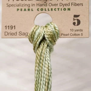 DriedSage - Weeks Dye Works Pearl Cotton #P5-1191
