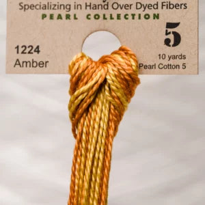 Amber - Weeks Dye Works Pearl Cotton #P5-1224