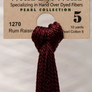 RumRaisin - Weeks Dye Works Pearl Cotton #P5-1270