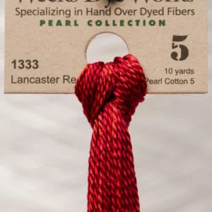 LancasterRed - Weeks Dye Works Pearl Cotton #P5-1333