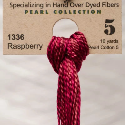 Raspberry - Weeks Dye Works Pearl Cotton #P5-1336