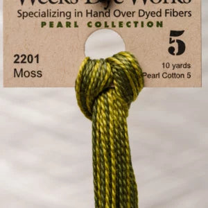 Moss - Weeks Dye Works Pearl Cotton #P5-2201