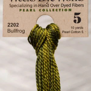 Bullfrog - Weeks Dye Works Pearl Cotton #P5-2202