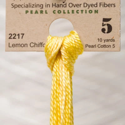 LemonChiffon - Weeks Dye Works Pearl Cotton #P5-2217