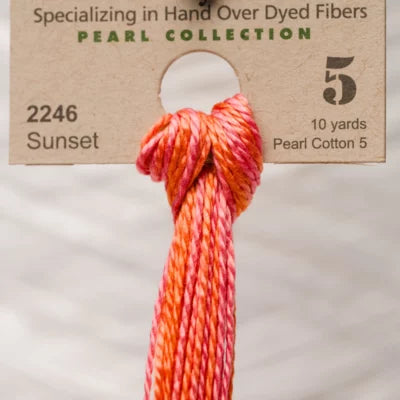 Sunset - Weeks Dye Works Pearl Cotton #P5-2246