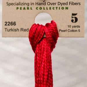 TurkishRed - Weeks Dye Works Pearl Cotton #P5-2266
