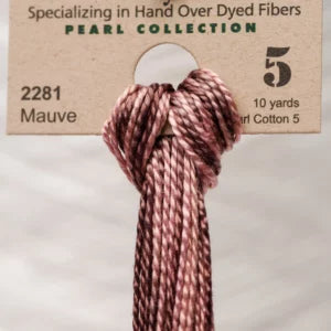 Mauve - Weeks Dye Works Pearl Cotton #P5-2281