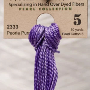 PeoriaPurple - Weeks Dye Works Pearl Cotton #P5-2333