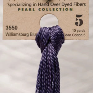 Williamsburg Blue - Weeks Dye Works Pearl Cotton #P5-3550