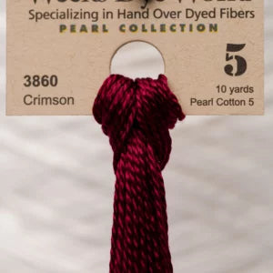 Crimson - Weeks Dye Works Pearl Cotton #P5-3860