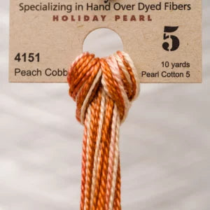 Peach Cobbler - Weeks Dye Works Pearl Cotton #P5-4151