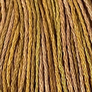 Tarnished Gold - Vintage Hues Sampler Collection - Valdani 6 Ply Floss #P5