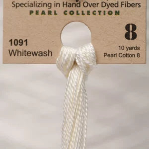 Whitewash - Weeks Dye Works Pearl Cotton #P8-1091