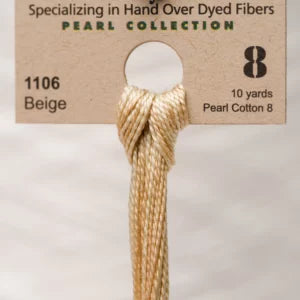 Beige - Weeks Dye Works Pearl Cotton #P8-1106