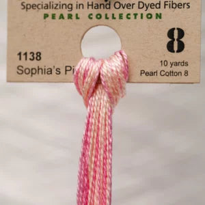 Sophia's Pink - Weeks Dye Works Pearl Cotton #P8-1138