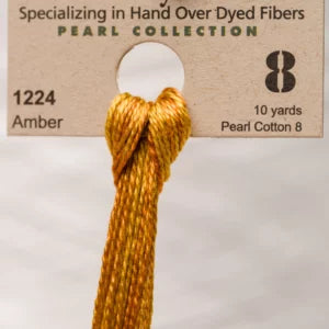 Amber - Weeks Dye Works Pearl Cotton #P8-1224