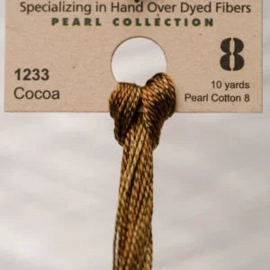 Cocoa - Weeks Dye Works Pearl Cotton #P8-1233