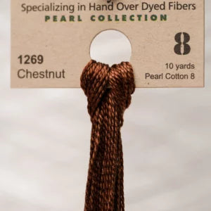 Chestnut - Weeks Dye Works Pearl Cotton #P8-1269