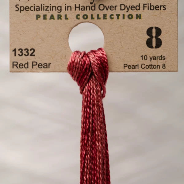 Red Pear - Weeks Dye Works Pearl Cotton #P8-1332