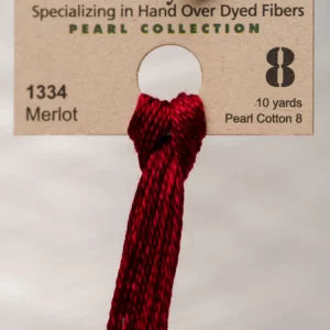 Merlot - Weeks Dye Works Pearl Cotton #P8-1334