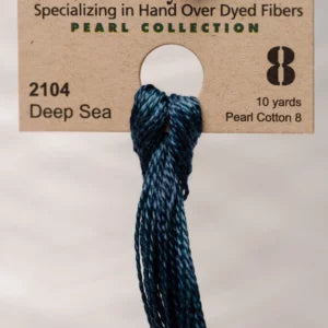 Deep Sea - Weeks Dye Works Pearl Cotton #P8-2104