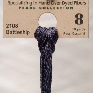 Battleship - Weeks Dye Works Pearl Cotton #P8-2108