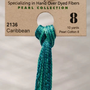 Caribbean - Weeks Dye Works Pearl Cotton #P8-2136