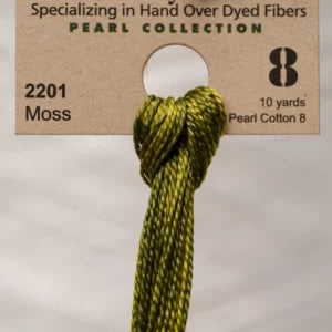 Moss - Weeks Dye Works Pearl Cotton #P8-2201