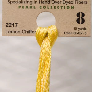 Lemon Chiffon - Weeks Dye Works Pearl Cotton #P8-2217