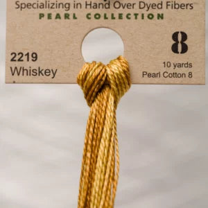 Whiskey - Weeks Dye Works Pearl Cotton #P8-2219