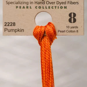 Pumpkin - Weeks Dye Works Pearl Cotton #P8-2228