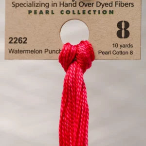 Watermelon Punch - Weeks Dye Works Pearl Cotton #P8-2262