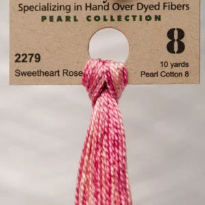 Sweetheart Rose - Weeks Dye Works Pearl Cotton #P8-2279