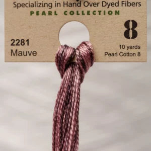 Mauve - Weeks Dye Works Pearl Cotton #P8-2281